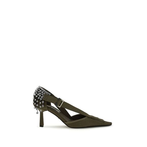 Prada Shoes - Prada Bicolor Cotton High Heel Women's Pumps